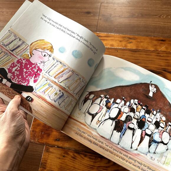 PJ Library Sadie And The Big Mountain Shavout Jewish Paperback Book - Picture 5 of 9